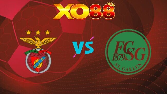 XO88 Soi kèo Benfica vs St.Gallen, 02h00 ngày 31/07/2026